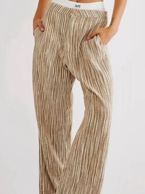 Free People Marta Yarn Dye Trouser